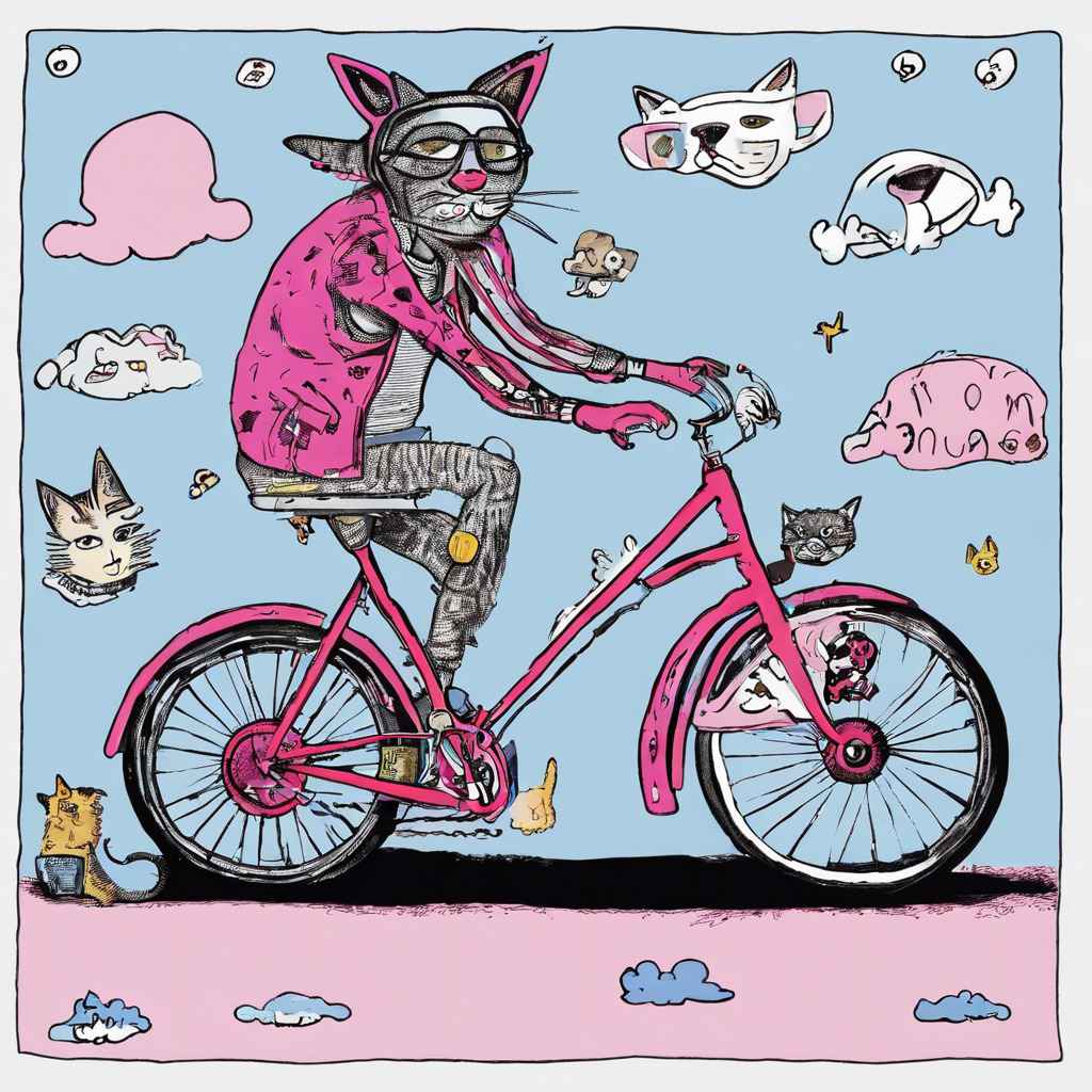 Biking Cat