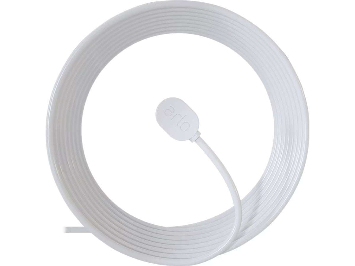 Arlo Ultra Outdoor Ladekabel (hvit) Strømadapter - for Arlo VMS5140, VMS5240, VMS5340, VMS5440, VMC5040