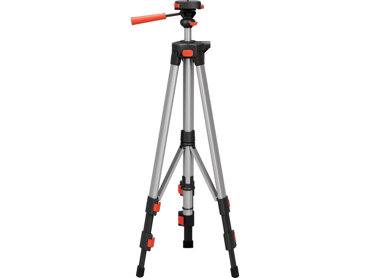 Protech Tripod stativ 1,5 m aluminiumsstativ 1/4 " gjenge min/max høyde 55/150 cm