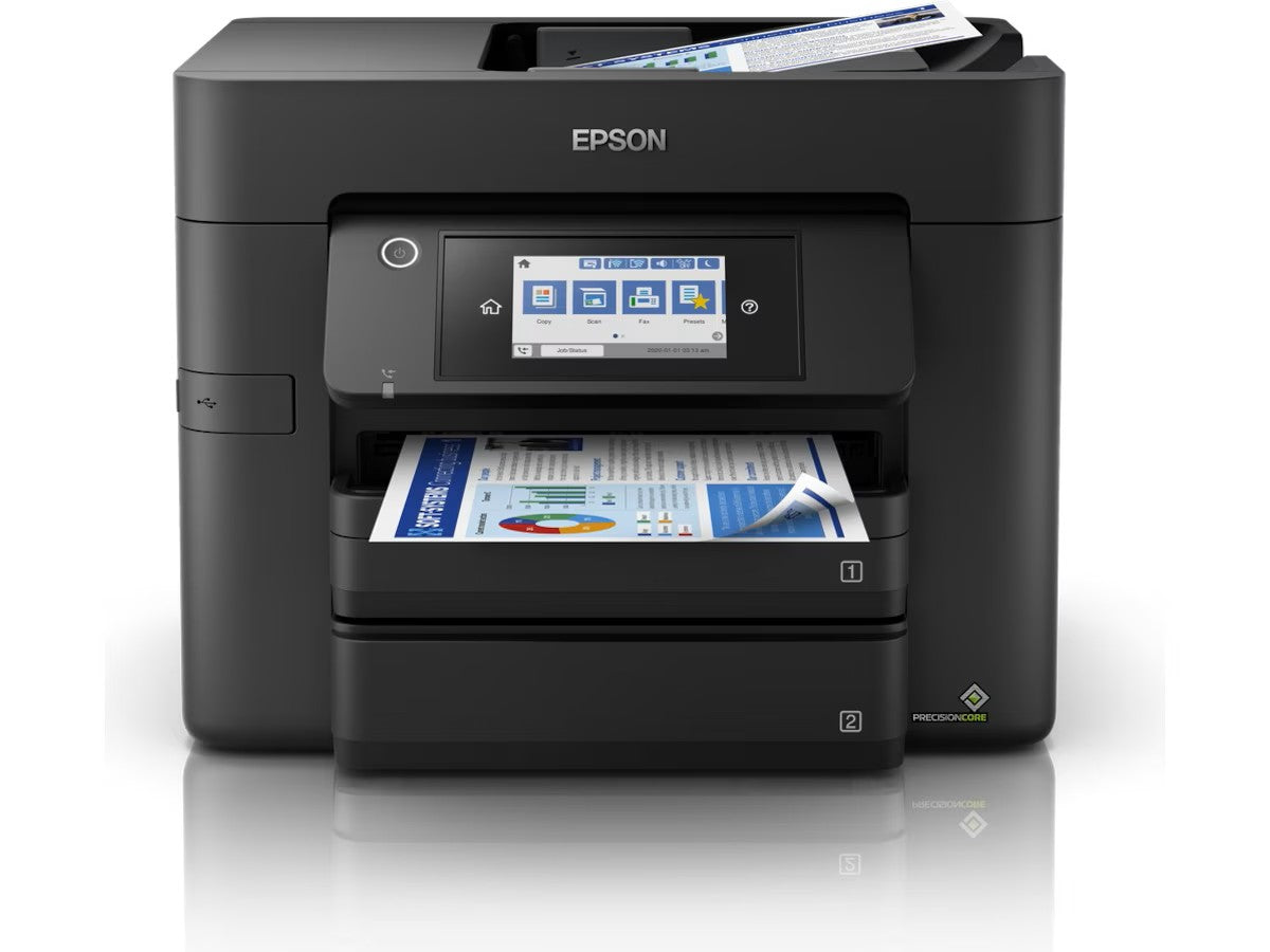 Epson WorkForce Pro WF-4830DTWF blekkskriver 4-i-1 blekkskriver, tosidig, ADF, USB/WiFi, 25 ppm