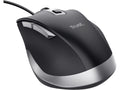 Trust Fyda Mus ECO (sort) USB kablet, 5000 DPI, 108g, 6 knapper