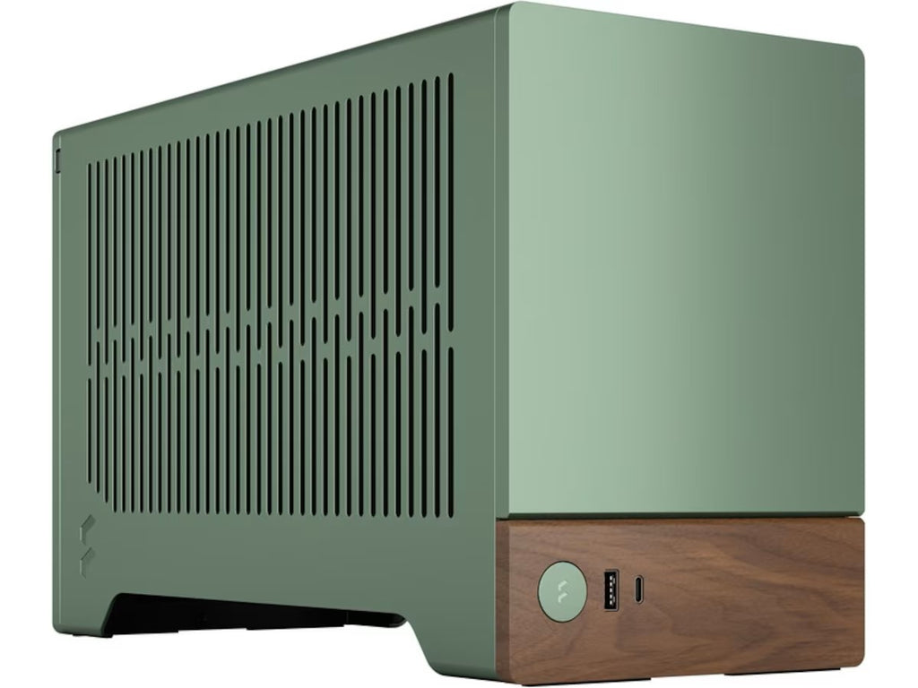 Fractal Terra Jade Mini Tower mITX, 1x 120 mm fan, Aluminum