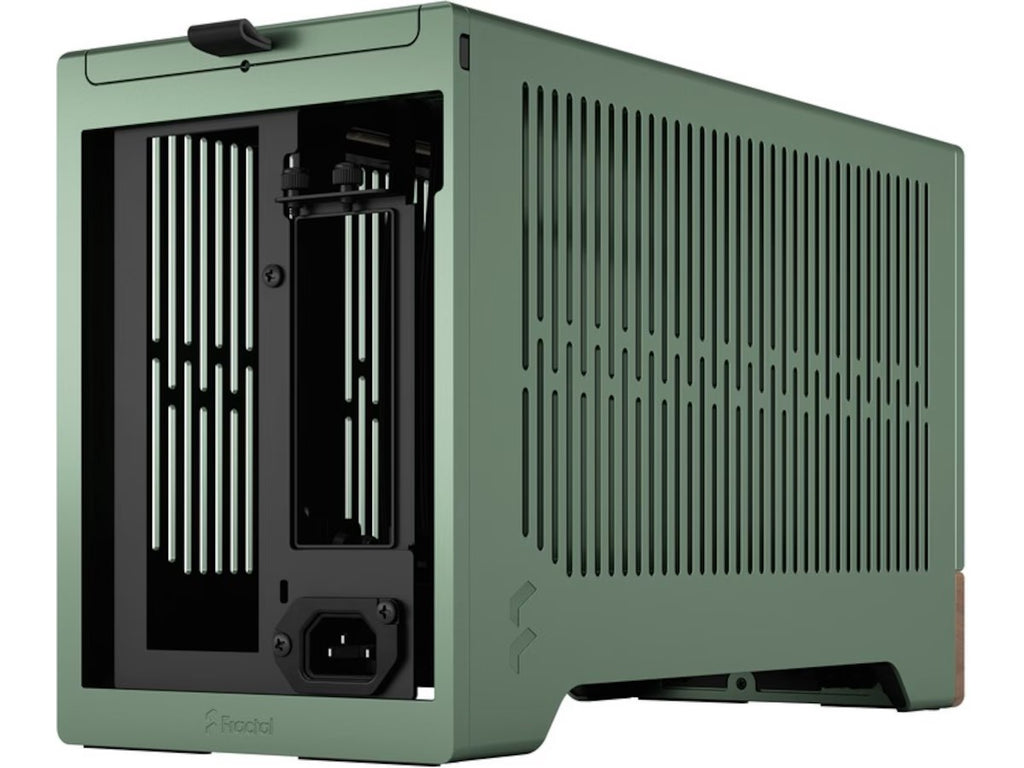Fractal Terra Jade Mini Tower mITX, 1x 120 mm fan, Aluminum