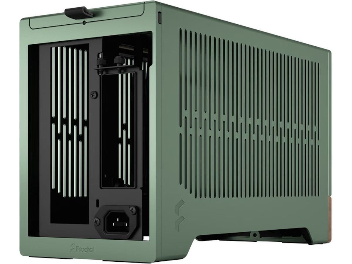 Fractal Terra Jade Mini Tower mITX, 1x 120 mm fan, Aluminum