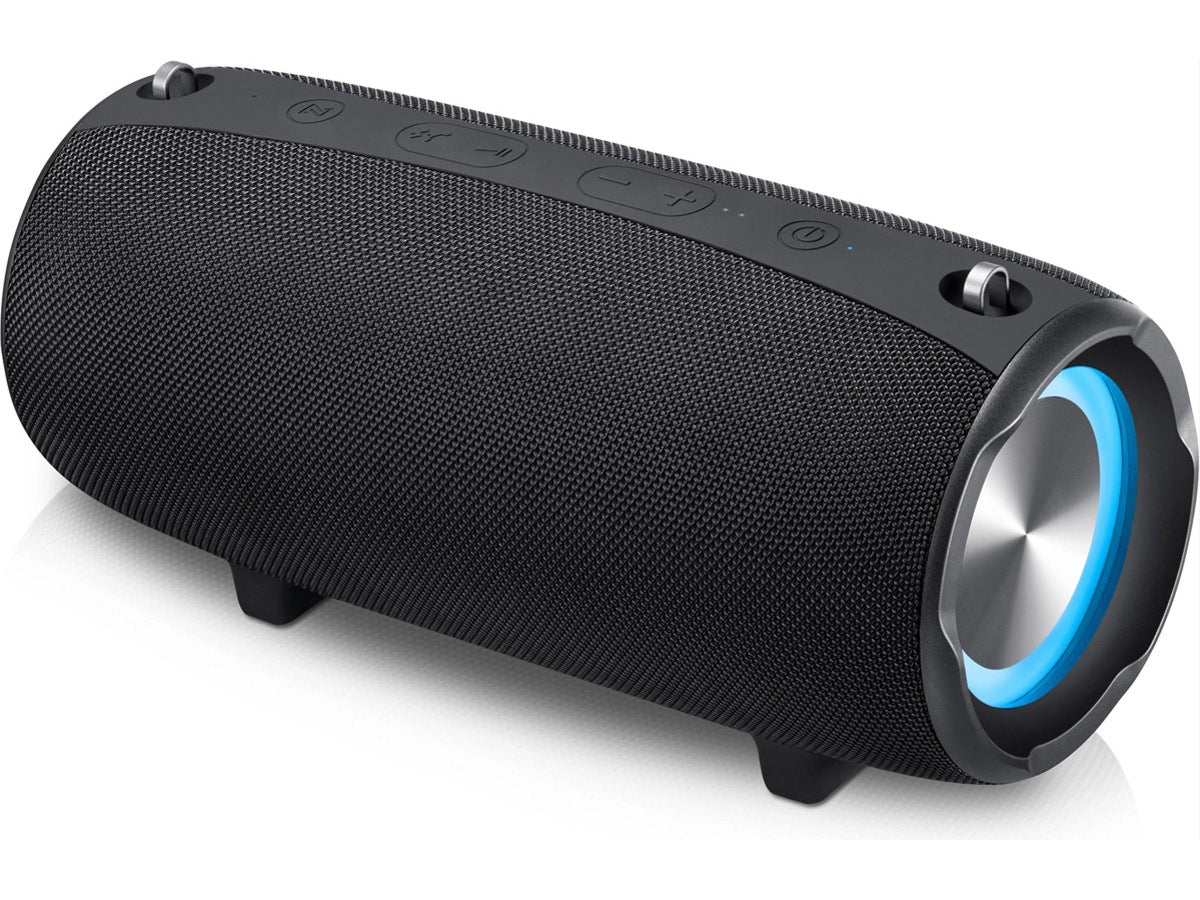 Andersson BHS 4.2 Bluetooth-høyttaler med LED Bluetooth 5.0, effekt på 80w, LED, opptil 7 timer batteritid, IPX6