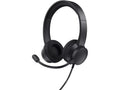 Trust HS-260 USB-ENC PC headset USB PC-headset med støydempende mikrofon og justerbart hodebånd