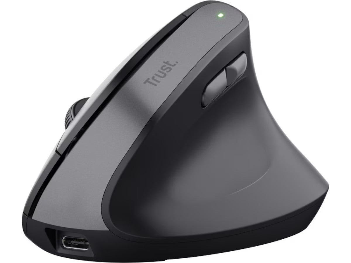 Trust TM-270 Ergonomisk Trådløs Mus USB-C, 2400 dpi, Høyrehendt
