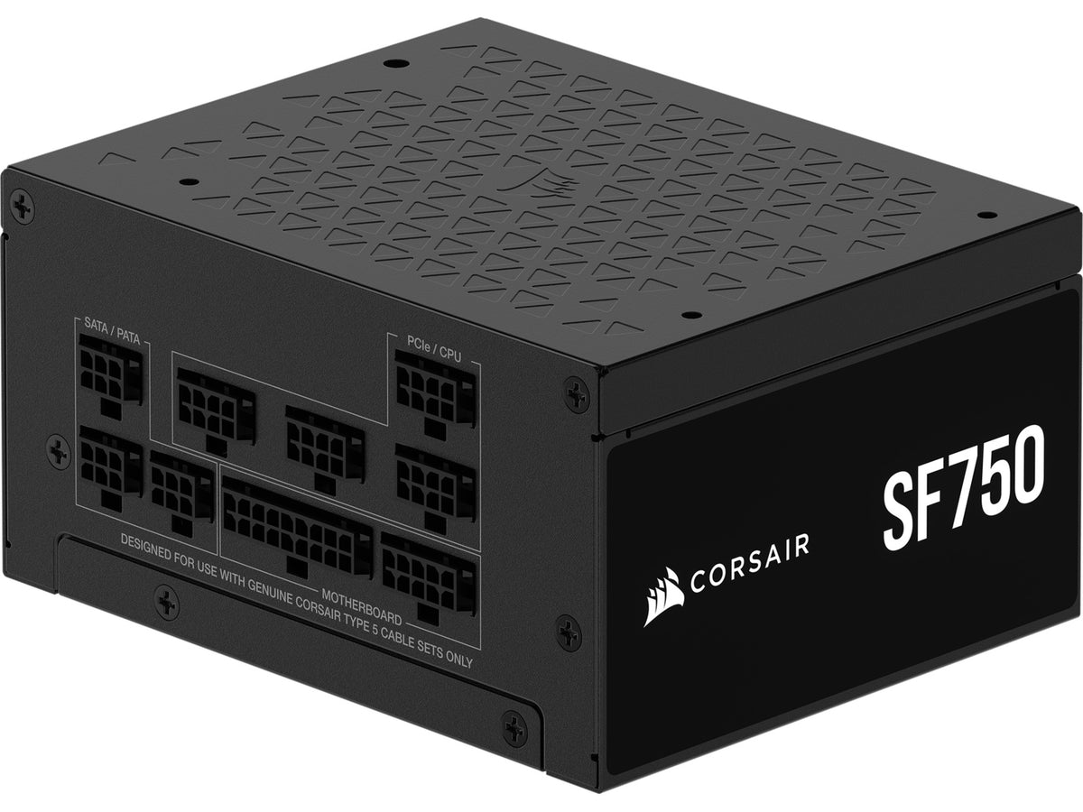 Corsair SF Series SF750 80 PLUS Platinum SFX PSU ATX 3.1, 80 PLUS Platinum, Fully Modular