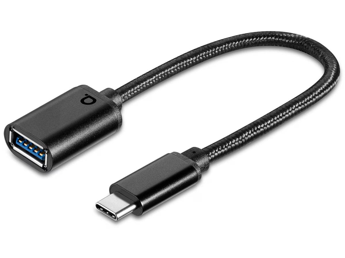 Andersson USB-A til USB-C Adapter 15cm (sort)