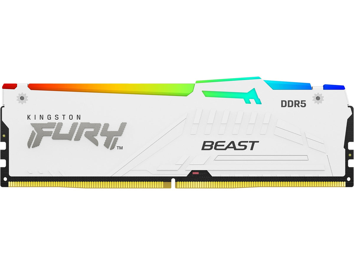 Kingston FURY Beast RGB DDR5 6000MHz 32GB Hvit