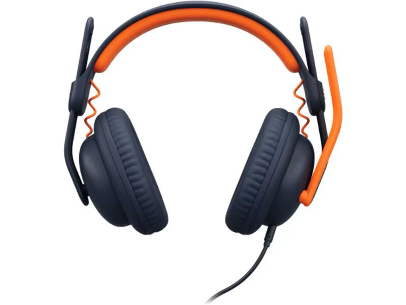 Logitech Zone Learn Hodetelefoner med ledning, Over-Ear (blå) USB-C
