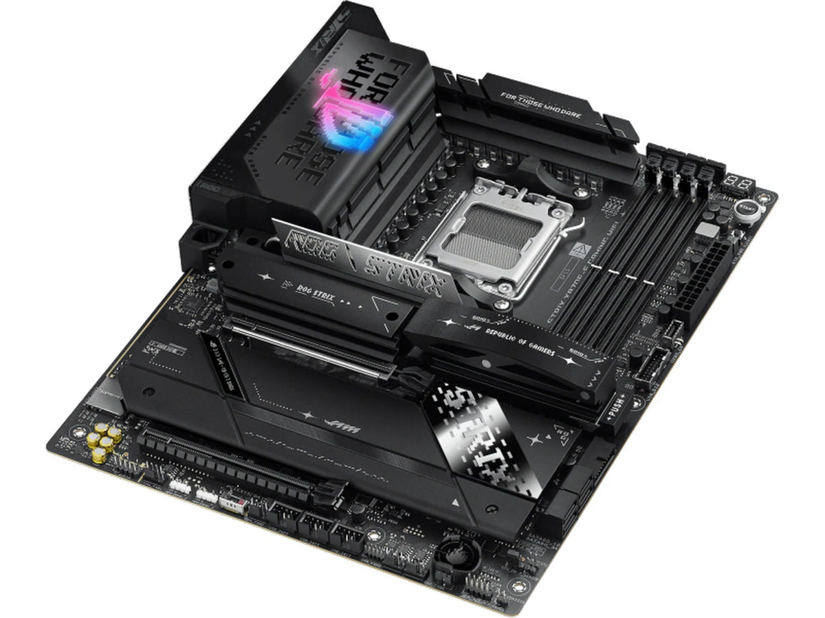 ASUS ROG Strix X870E-E GAMING WIFI Motherboard Socket-AM5, ATX, DDR5, 2xUSB4, 1xPCie 5.0, Wi-Fi7, 5G LAN