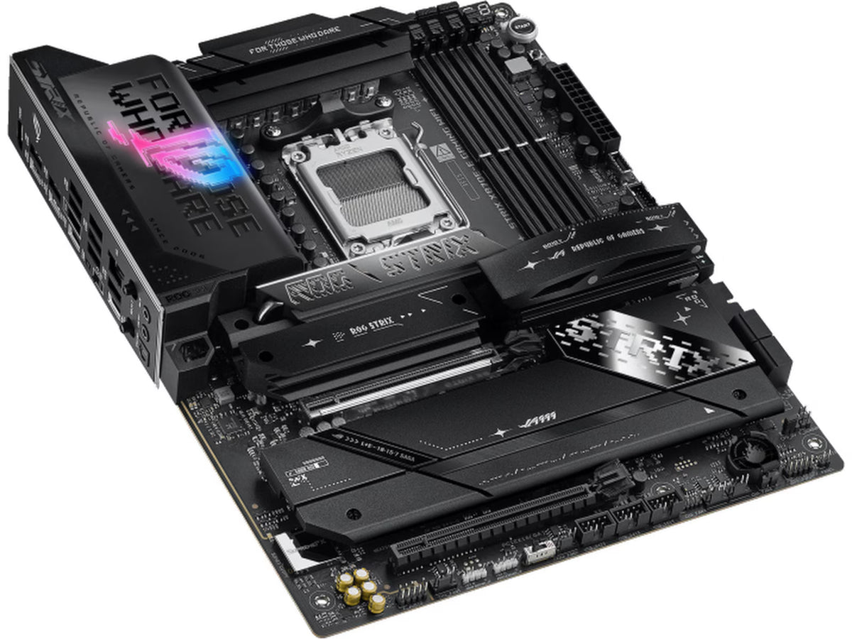 ASUS ROG Strix X870E-E GAMING WIFI Motherboard Socket-AM5, ATX, DDR5, 2xUSB4, 1xPCie 5.0, Wi-Fi7, 5G LAN