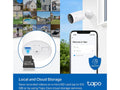 TP-Link Tapo C410 utendørs overvåkningskamera 2K, nattmodus, IP65, WiFi, batteri