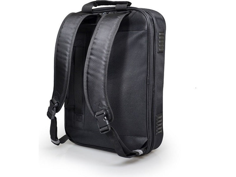Port Design Manhattan Combo Bag 15,6" (sort) Justerbare ryggsekkstropper, avtagbare med en antiskulderrem