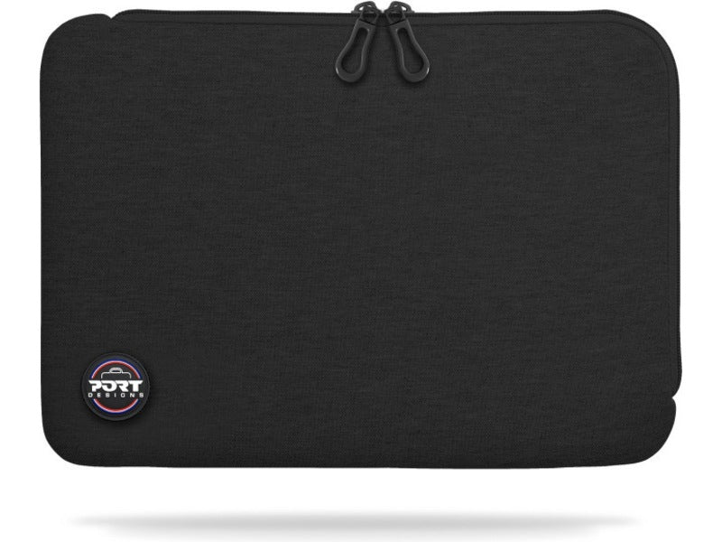 Port Design Torino II 10/12,5" Universal laptop sleeve (sort) Beskyttende sleeve for laptop, elastisk farget neopren yttertrekk