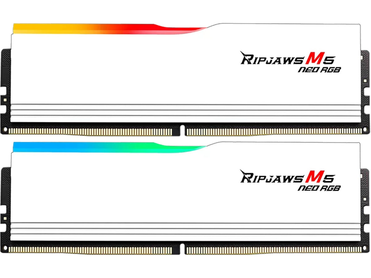 G.Skill Ripjaws M5 NEO 6000MHz DDR5 64GB RGB (hvit)
