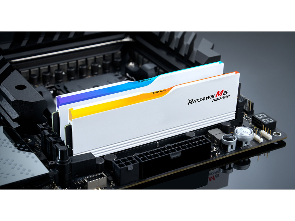G.Skill Ripjaws M5 NEO 6000MHz DDR5 64GB RGB (hvit)
