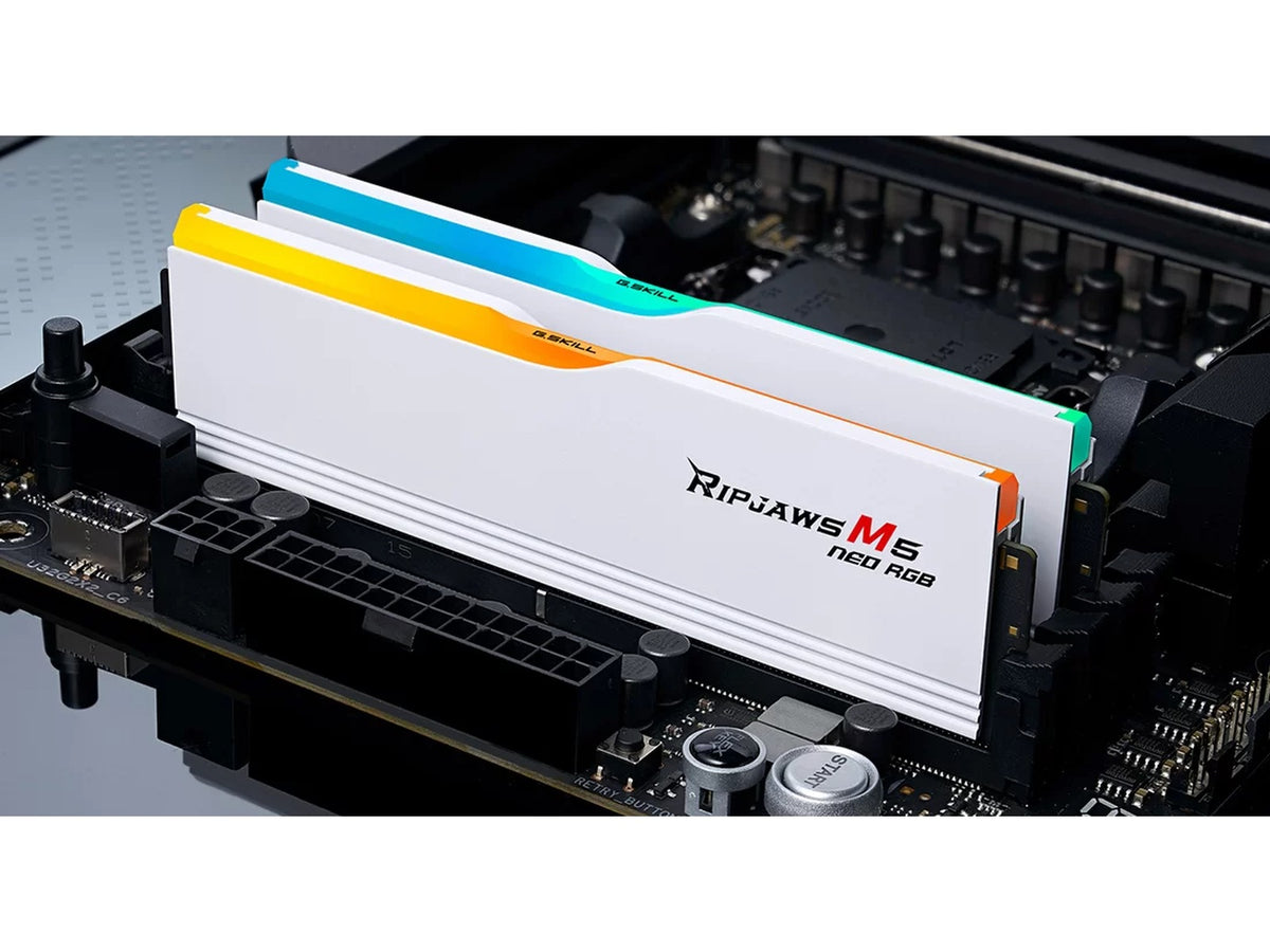 G.Skill Ripjaws M5 NEO 6000MHz DDR5 64GB RGB (hvit)