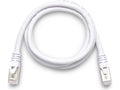 Andersson Nettverkskabel Cat6a 1m (hvit) RJ45 hann x 2, F/FTP, opptil 10Gb/s, 500Mhz