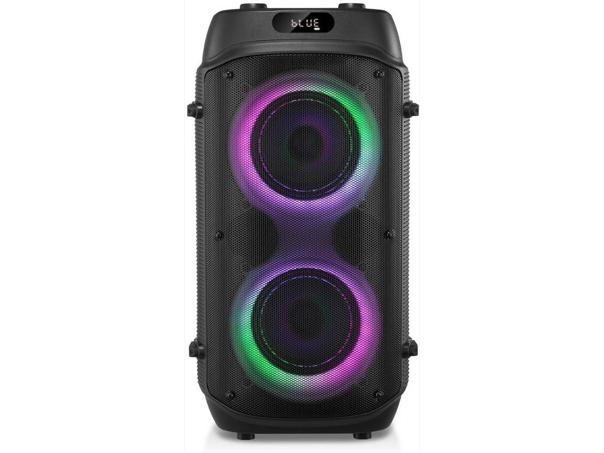 Andersson PYB-3200 portabel partyhøyttaler Bluetooth, LED-lys, mikrofonuttak, opp til 9 timer spilletid, IPX4, effekt 100W