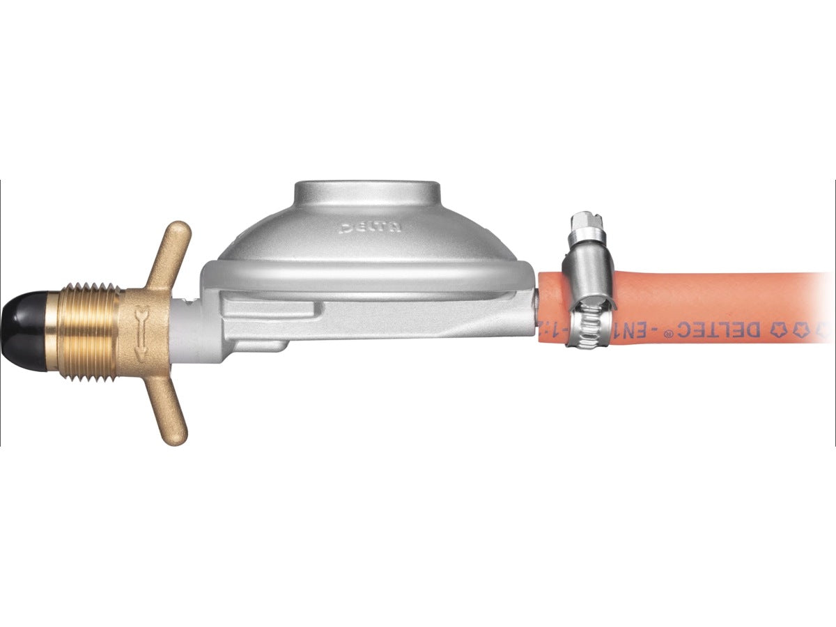 Austin and Barbeque slange og regulator til gassgrill maks 1.3 kg/h, 30mbar, 90cm slange