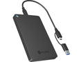 Icy Box 2,5" SATA HDD/SSD Kabinett USB 3.2 Gen 2, 6 Gbit/s dataoverføringshastigheter, verktøyfri