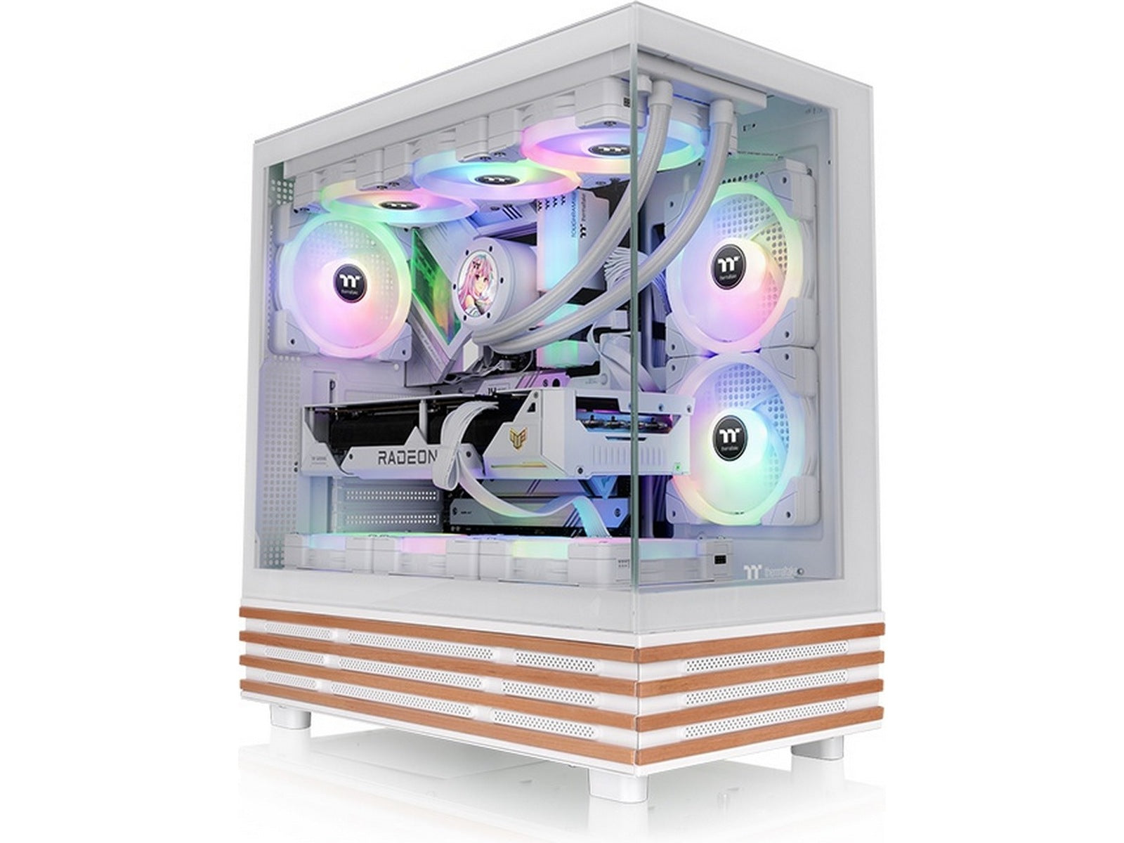 Thermaltake View 270 Plus WS ARGB Mid Tower (hvit) E-ATX/ATX/Micro ATX/Mini ITX
