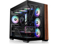 Thermaltake View 380 WS ARGB Mid Tower (sort) ATX/Micro ATX/Mini ITX, herdet glass