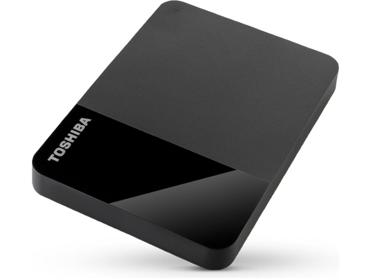 Toshiba Canvio Ready Ekstern HDD 1TB USB 3.2, 5,0 Gbit/s, NTFS (kan omformateres til HFS+)
