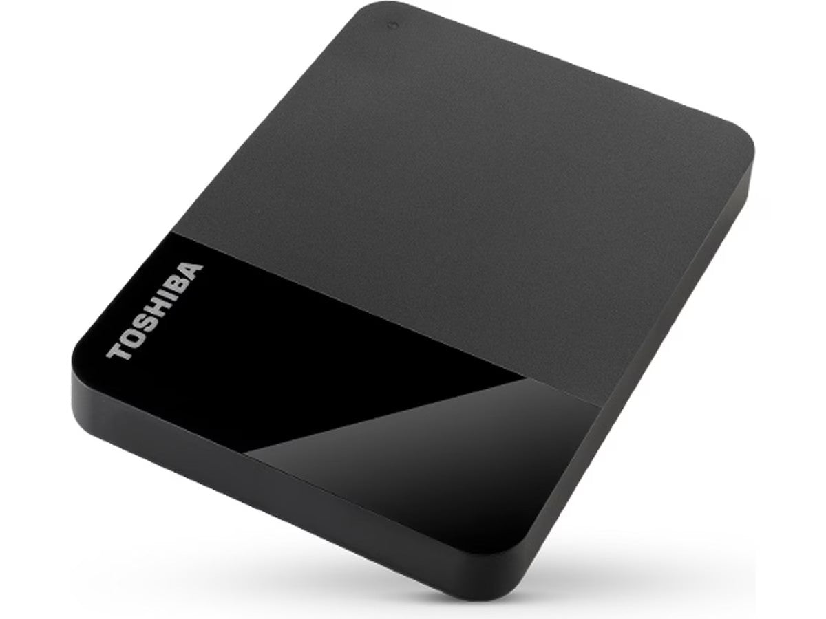 Toshiba Canvio Ready Ekstern HDD 4TB USB 3.2, 5,0 Gbit/s, NTFS (kan omformateres til HFS+)