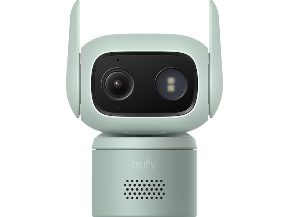 Eufy WiredCam C31 overvåkningskamera (grønn) 360° sporing, fargenattsyn, lokal lagring, IP66, AI-deteksjon