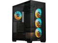 Gigabyte C500 Panoramic Stealth Mid Tower (sort) Mini ITX/Micro ATX/ATX, 4x120mm vifter