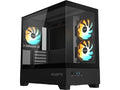 Gigabyte C201 Panoramic Mid Tower (sort) mini-ITX/m-ATX, 3x120mm vifter