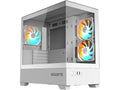 Gigabyte C201 Panoramic ICE Mid Tower (hvit) mini-ITX/m-ATX, 3x120mm vifter