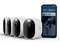 Arlo Pro 6 2K overvåkningskamera 4-pack 2K+HDR, trådløs med batteri, 12x zoom, Auto-tracking 4 792,-