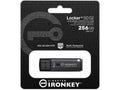 Kingston IronKey Locker+ 50 G2 USB-minnepenn 256 GB FIPS 197-sertifisert, AES 256-bit kryptert
