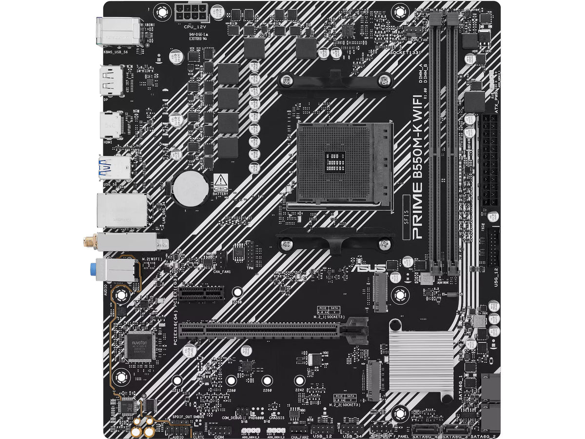 ASUS PRIME B550M-K WIFI Hovedkort