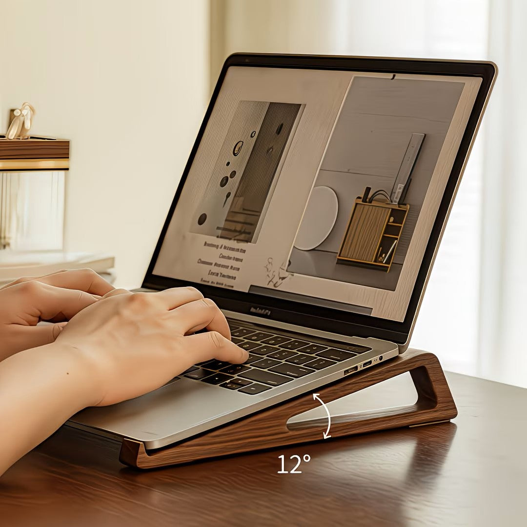 Laptopstativ valnøtt