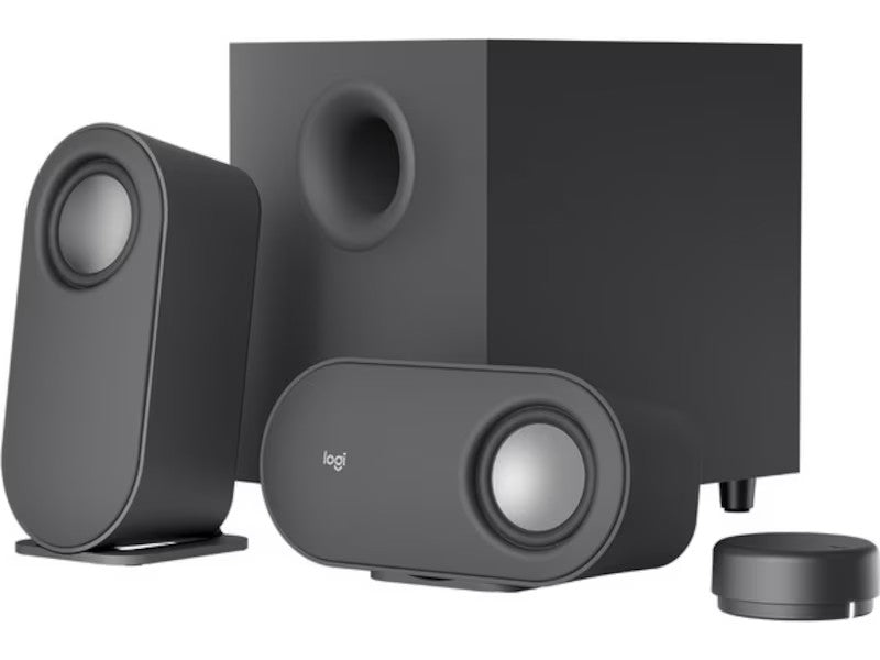 Logitech Z407 Bluetooth PC Høyttalere Bluetooth 5.0, mikro USB, 3.5 mm minijack, grafittgrå