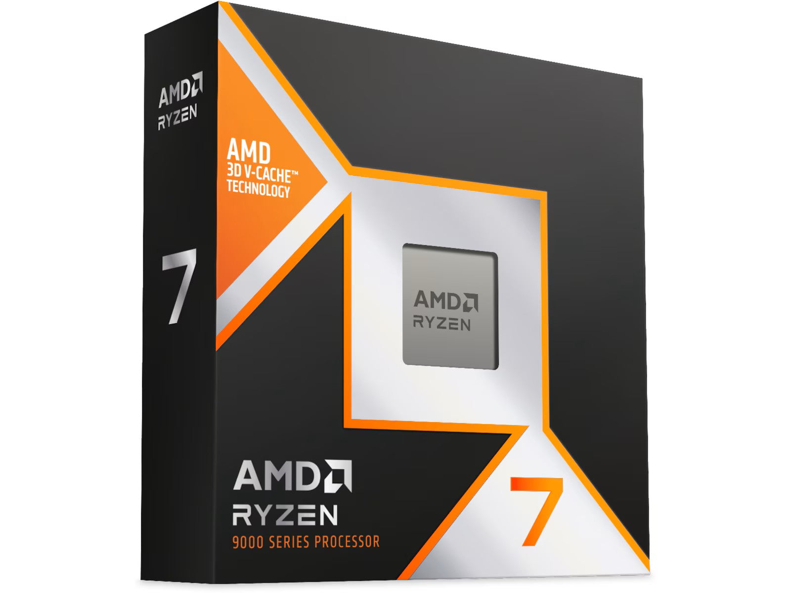 AMD Ryzen 7 9800X3D CPU Socket-AM5, 8-Core, 16-Thread, opp til 5.2GHz