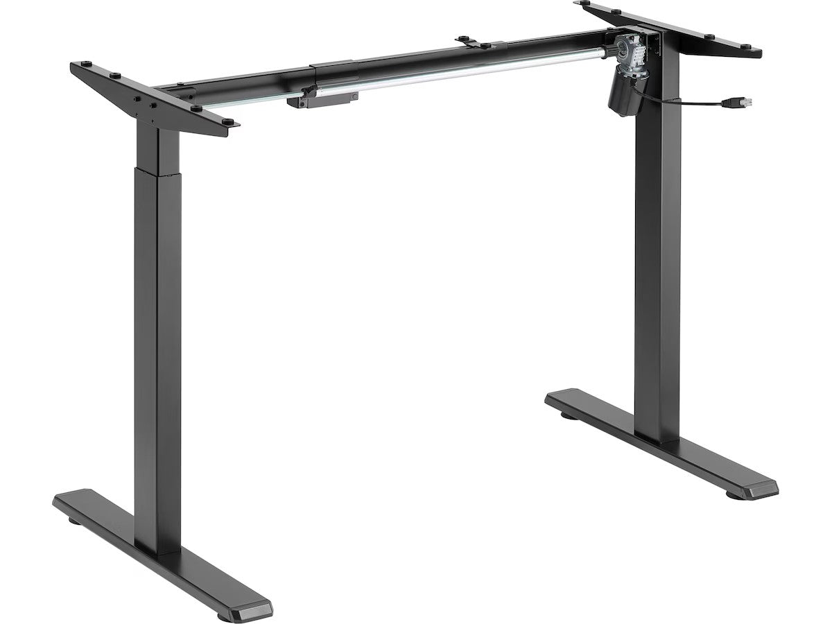 iiglo Elektrisk understell (svart) Hev- og senkbar elektrisk ramme for skrivebord