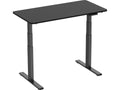 Ergonomisk Hev/Senk skrivebord 120cm (sort) Enkel høydejustering, Kraftig elektrisk motor, 120x60 cm bordplate