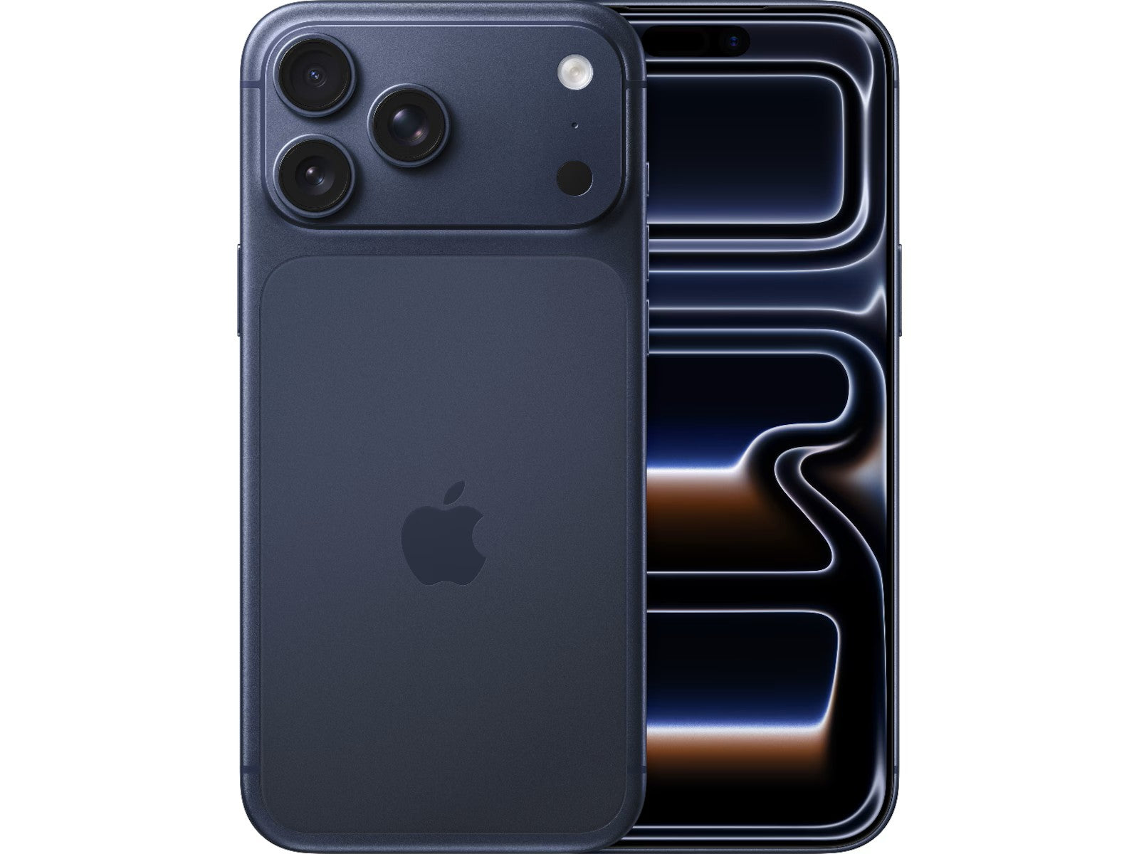 iPhone 17 Pro Max 256GB (dypblå) Smarttelefon, 6,9" Super Retina XDR-skjerm, 48+48+48MP kamera, IP68, 5G