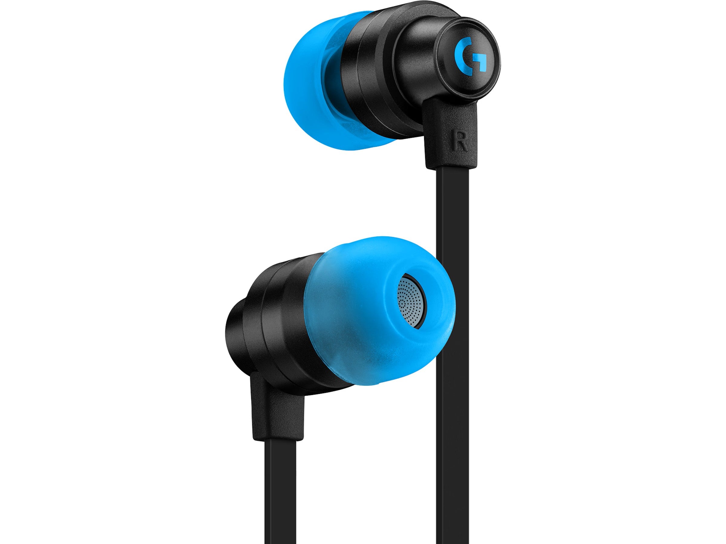 Logitech G333 ørepropper, In-Ear (sort) USB-C, 3.5mm, in-line mic og volum kontroll, For PC/PS/Xbox/nintendo/mobil