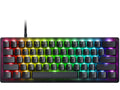 Razer Huntsman V3 Pro Mini gamingtastatur (sort) USB, 60%, rapid trigger, snap tap, nordisk layout, RGB, doubleshot PBT