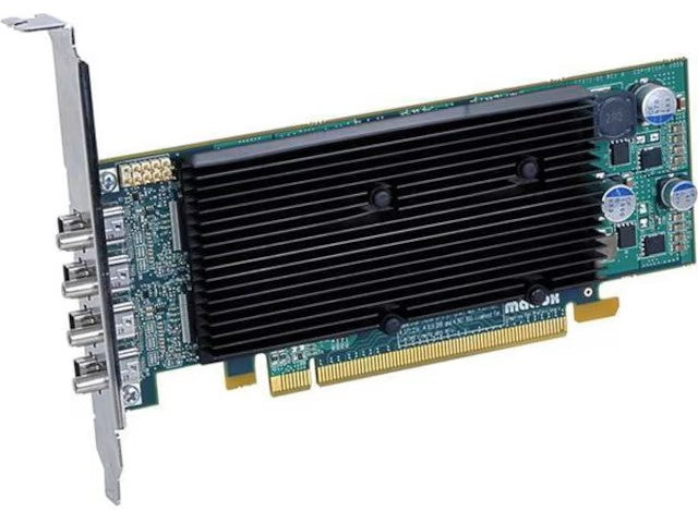 Matrox M9148 1GB, 4x mini-DisplayPort PCI-Express 16x, Low-profile, Passive cooling, 2560x1600