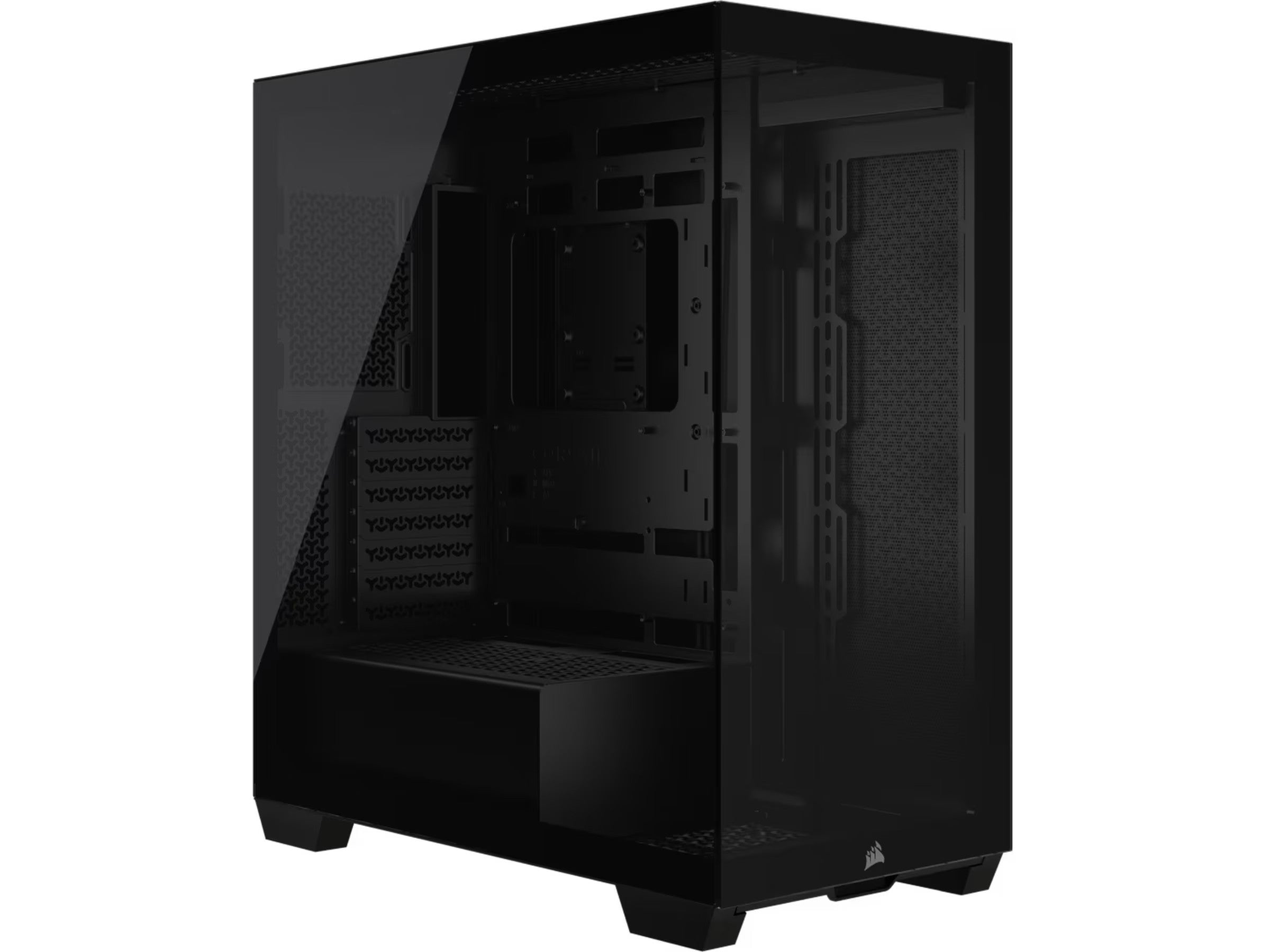 Corsair 3500X Tempered Glass Mid-Tower (sort) Mini-ITX, Micro-ATX, ATX, E-ATX (305mm x 277mm), Tempered Glass