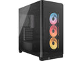 Corsair FRAME 4500X LX-R RGB Mid Tower (sort) Mini-ITX/Micro-ATX/ATX/E-ATX (305mm x 277mm), Tempered Glass