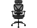 ThunderX3 XTC ergonomisk kontorstol (mesh black) Max 125 kg, mesh, 3D armlene, klasse 4 gassløfter, justerbar